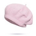 thumbnail image 1 of Boina de lana para mujer, gorro de pintor británico retro de lana, gorro cálido para adultos para otoño e invierno, 1 of 6