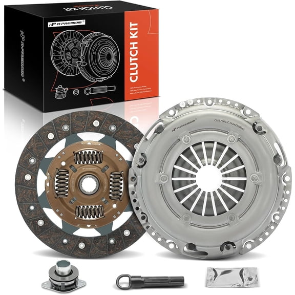 A-Premium Transmission Clutch Kit Compatible with Volkswagen Jetta 2011 2012 2013 2014 2015 L4 2.0L Naturally Aspirated SOHC Replace# K70640-01