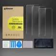 thumbnail image 4 of SCL Screen Protector Compatible with Moto G8 Plus,9H Tempered Glass[3 Pack],2.5D Rounded, 4 of 4