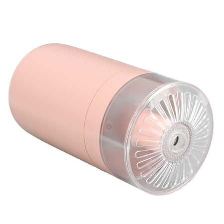 

2024 250ml Portable Mini Humidifier USB Powered Crystal Rock Desktop Humidifier for Car Office Bedroom Living Room Pink