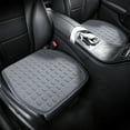 thumbnail image 6 of Bxaolu Comfortable Car Seat Covers Universal Front Seat Coves for Car Accessories, Summer Cooling Padded Car Interior Covers for Automotive, SUV, Truck, Home Office (Gray), 6 of 6