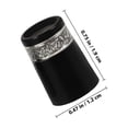 thumbnail image 2 of WRISTBIQUE 2Pcs Practical Golf Ferrules Black Lightweight Plastic Golfs Club Protection Sleeves, 2 of 8