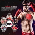 thumbnail image 5 of Balle de Réflexion de Boxe avec des Bandeaux Réglables Réaction Formation Balle Balle Balle Bandeau Main Œil Coordination Formation Équipement de Boxe pour la Vitesse de Frappe de Combat de Réaction, 5 of 5