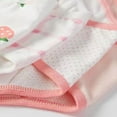 thumbnail image 6 of Esaierr 4PCS Girls Underwear Kids Panties Toddler Boxer Cotton Breathable Triangle Panties Cute Pattern Triangle Pants for 1-10 Years Old, 6 of 7