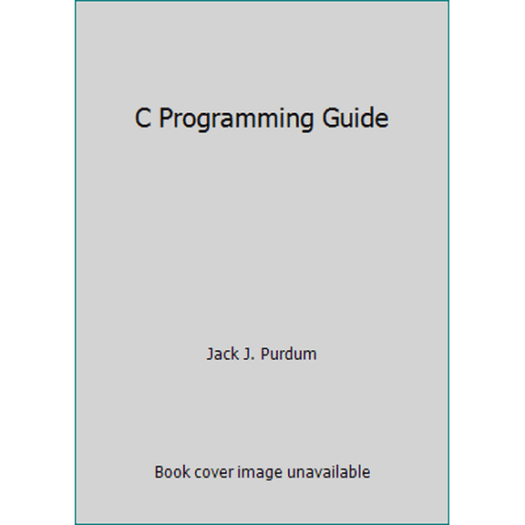 Pre-Owned C Programming Guide (Paperback) 0880223561 9780880223560