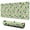 Green Cow Heart, variant on Long Mouse Pads for Desk,Light Cow Floral Pattern Desk Mats on Top Of Desks, Desk Mouse Pad Extra Large with 3mm Non-Slip Base and Stitched Edge for Gaming,Office,Work,Home 31.5"x11.8"