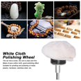 thumbnail image 4 of White Cloth Polishing Wheel Mushroom Type with Handle Cotton Polished Grinding Tools75mm, 4 of 4