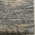 thumbnail image 3 of SAFAVIEH Florida Davin Floral Shag Area Rug, Grey/Beige, 4' x 6', 3 of 9