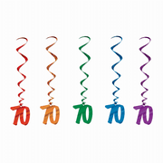 Beistle - 70 Whirls 40 inches