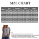 thumbnail image 3 of Tops de verano para mujer SCZ color beige cuello redondo manga corta talla 2XL, 3 of 8