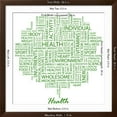 thumbnail image 5 of Art.com Health Premium Giclee Print by Login, Brown Frame Wall Art, 38" x 38", 5 of 5