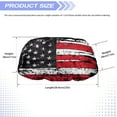 thumbnail image 7 of Jeiento American Honoring Firefighter Flags Winch Cover Waterproof Badlands Winch Cover Breathable Winch Protection Cover Dust-Proof UV-Resistant Winch Accessories for Most Winches, 7 of 7