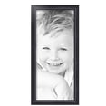 thumbnail image 2 of ArtToFrames 10" x 23" Galleria Noir Picture Frame, 10x23 inch Black MDF Poster Frame (WOM-4083), 4 Pack, 2 of 8