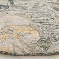 thumbnail image 3 of SAFAVIEH Blossom Vivyan Floral Area Rug, Green/Charcoal, 6' x 6' Round, 3 of 10