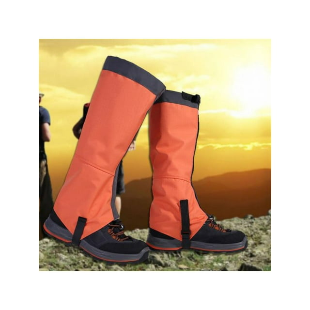 Mountain Hiking Boot Gaiters Outdoor Waterproof Snow Snake High Leg Shoes Cover