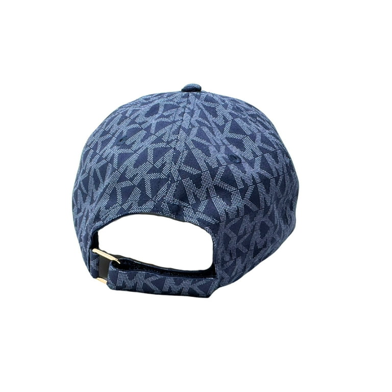 Michael Kors MK Signature Hat Logo Print Cotton Baseball Cap  display picture 1