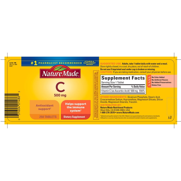 natural lipid vitamin c Nature Made 500 Mg Tablets Liposomal Vitamin C | lipoC