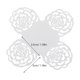 thumbnail image 2 of OFFIGAM 50Ud Chocolate Paper Candy Cups Decorativos En Plata Con Fino Para Eventos Especiales, 2 of 6