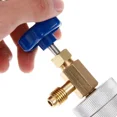 thumbnail image 5 of 1Pc R134A A/C Oil Dye Injector 2 Oz A/C Air Conditioning Injection Tool 1/2" ACME Male X 1/2" ACME Female Auto Car Accessories, 5 of 5