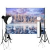 SAYFUT Studio Photo Video Photography Backdrops Vinyl Fabric Christmas Holiday Party Decorations Background Screen Props 3x5ft 30+ Colors