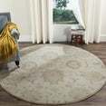thumbnail image 2 of SAFAVIEH Vintage Clemence Floral Area Rug, Cream/Camel, 6'7" x 6'7" Square, 2 of 10