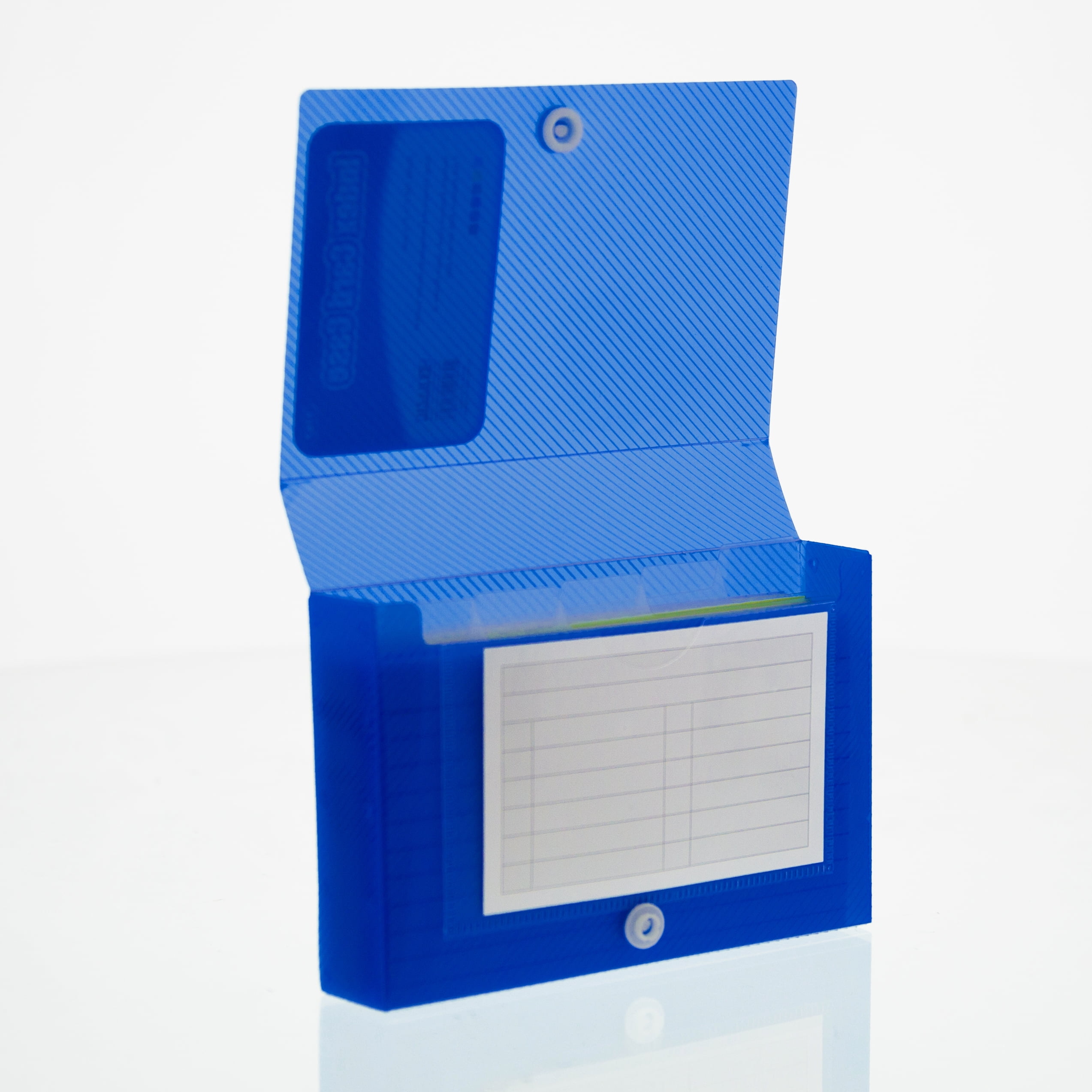 BAZIC Index Card Case w/ 5 Tab Divider 3"x5", 100 Cards Capacity, 36-Pack