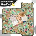 thumbnail image 4 of Boxer Dog and Flower Florals Toddler Nap Mats for Kids Preschool,Sleeping Mat Bag or Kids,Toddler Sleeping Bag,Toddler Nap Mat or Daycare, 4 of 6