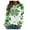 05 Green, variant on YueHuiYing Women's Oversized Hoodless Long-Sleeve Crewneck Sweatshirt with Clover and Green Leaf Print - St. Patrick's Day Comfort Top