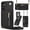 Black, variant on Crossbody Wallet Case for Samsung Galaxy S25 with Card Holders RFID Shockproof Cover, Back Magnetic Flip Kickstand Zipper Slot Case, PU Leather Cover Handbag Shoulder Strap Phone Case,Purple