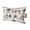 Light Beige Gray Blue, variant on Farmhouse Country Outdoor Pillows for Chaise Lounge Chair Beach Headrest Pillow Set of 2 Waterproof Lumbar Pillows with Insert&Strap Vintage Trees Rustic French Garden Birds Pool Pillow 12"x20"