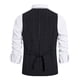 thumbnail image 5 of Chaleco de un solo pecho para hombre, chaqueta de calle informal de negocios transpirable Pompotops  oipoqjl14498, 5 of 8