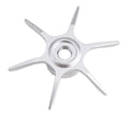 thumbnail image 4 of Splihome Modified For Abu Max Series B3B4P3P4P5 Water Droplet Wheel Six Star Brake silver, 4 of 9
