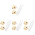 thumbnail image 3 of Dosaele Set of 4 Golden Teeth Covers False Accessories Tooth, 3 of 8