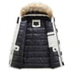 thumbnail image 5 of Chaquetas de invierno gruesas e informales con cuello vuelto para hombre, abrigos tipo parka, abrigos de invierno para hombre, parkas con capucha a la moda, chaquetas de invierno cálidas, 5 of 5