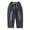 1#Blue, variant on Tiijoy Toddler Boys Loose Fit Jeans Elastic Waistband Straight Leg Denim Pants, Sizes 4-16