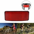 thumbnail image 6 of Bicycle Bike Safety Caution Reflector Disc Rear Pannier Rack Warning Light 2Hole, 6 of 7