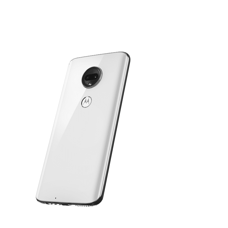 Motorola Moto G7 64GB Unlocked Smartphone, White, Cell