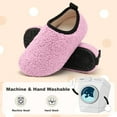 thumbnail image 5 of Barerun Toddler Slippers Boys Girls Kids Barefoot Walking Sock Shoes with Soft Velvet Lining, 5 of 6