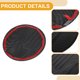 thumbnail image 3 of Tapa de la puerta del tanque de combustible para Mazda CX-30 2020-2025, cubierta de la tapa del combustible, tipo adhesivo, fibra de carbono negra, ABS, 3 of 6
