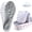 Gray, variant on 4D Cloud Shoe Insoles, Adaptive Custom Fit, Ultra Soft Cushion Feel, Ultra Soft Cushion Feel, Universal Shoe Compatibility for women man
