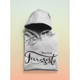 thumbnail image 3 of Hand Written Buon Ferragosto Hoodie Men -Image by Shutterstock, Male Medium, 3 of 4