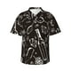 thumbnail image 1 of Balery Wine Seamless Camisas hawaianas de manga corta para hombre, camisas playeras de corte holgado, camisas de vacaciones con botones,Medium, 1 of 7