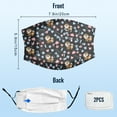 thumbnail image 5 of Cute Pomeranian Dog Graphic Printed Cloth Face Masks Reusable Washable Adjustable for Adults (10 PCS), 5 of 5