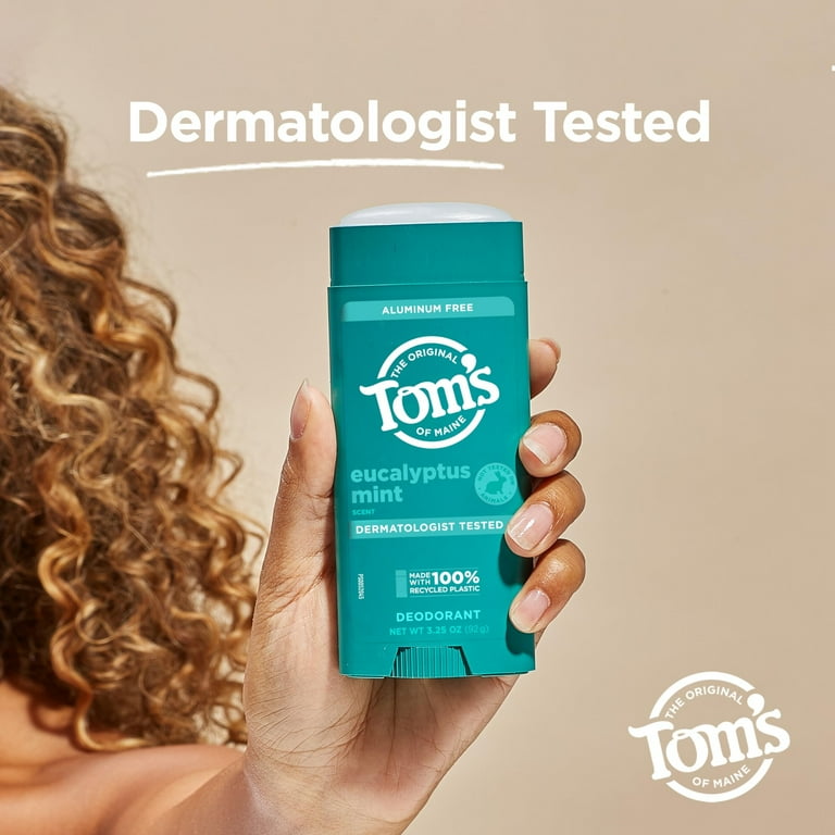 Tom's of Maine Eucalyptus Mint Aluminum Free Natural Deodorant For