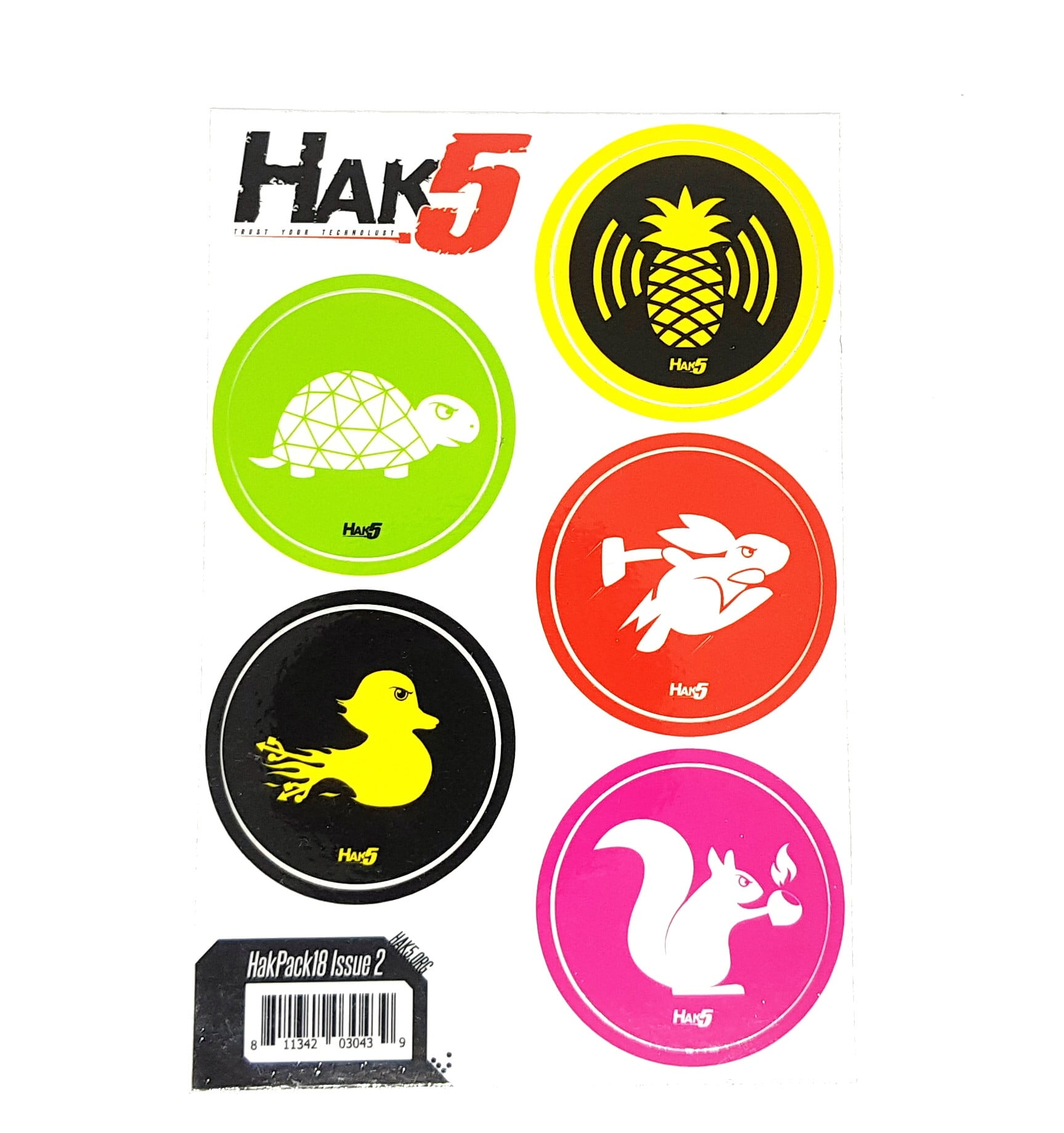 O.MG Vinyl Transfer Stickers - Hak5