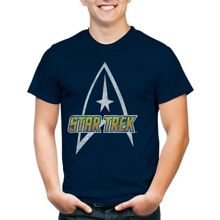 Movies & Tv Star trek logo men's short sleeve graphic t-shirt