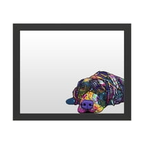 Dry Erase Marker Board with Printed Artwork - Dean Russo 'Savvy Labrador' White Board - Ready to Hang