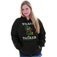 thumbnail image 3 of Woodsy Owl Trash Talker Give a Hoot Hoodie Sweatshirt Women Men Brisco Brands S, 3 of 6