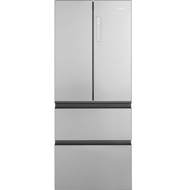 Haier 14.5 Cu. Ft. 4-Door French Door Refrigerator Fingerprint Resistant Stainless Steel - QJS15HYRFS
