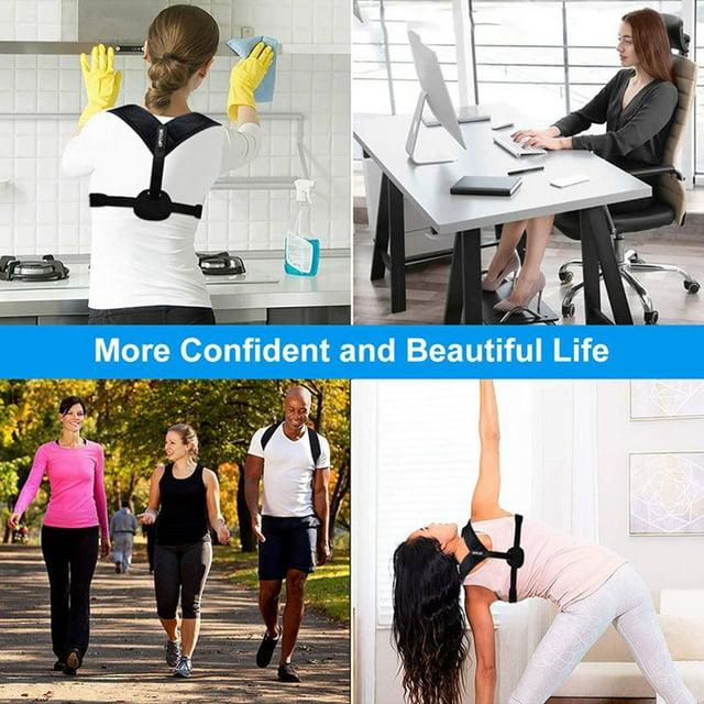 Hunchback Corrector Elastic Shoulder Posture Correction Strap Adjustable shoulder posture corrector; spine Spine Support Brace